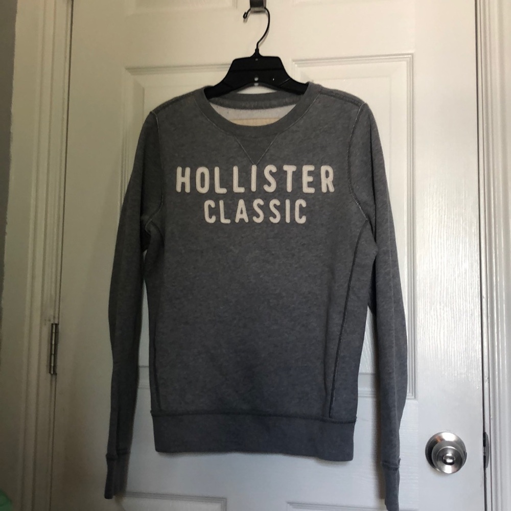Grey Hollister Hoodie